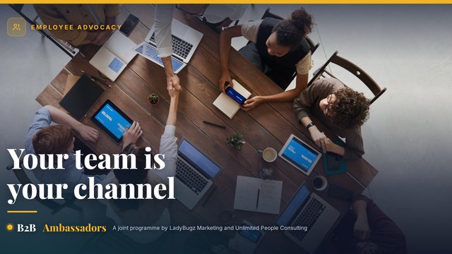 Why your best marketing channel is already sitting in your team