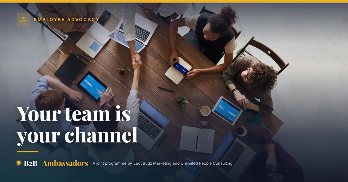 Why your best marketing channel is already sitting in your team